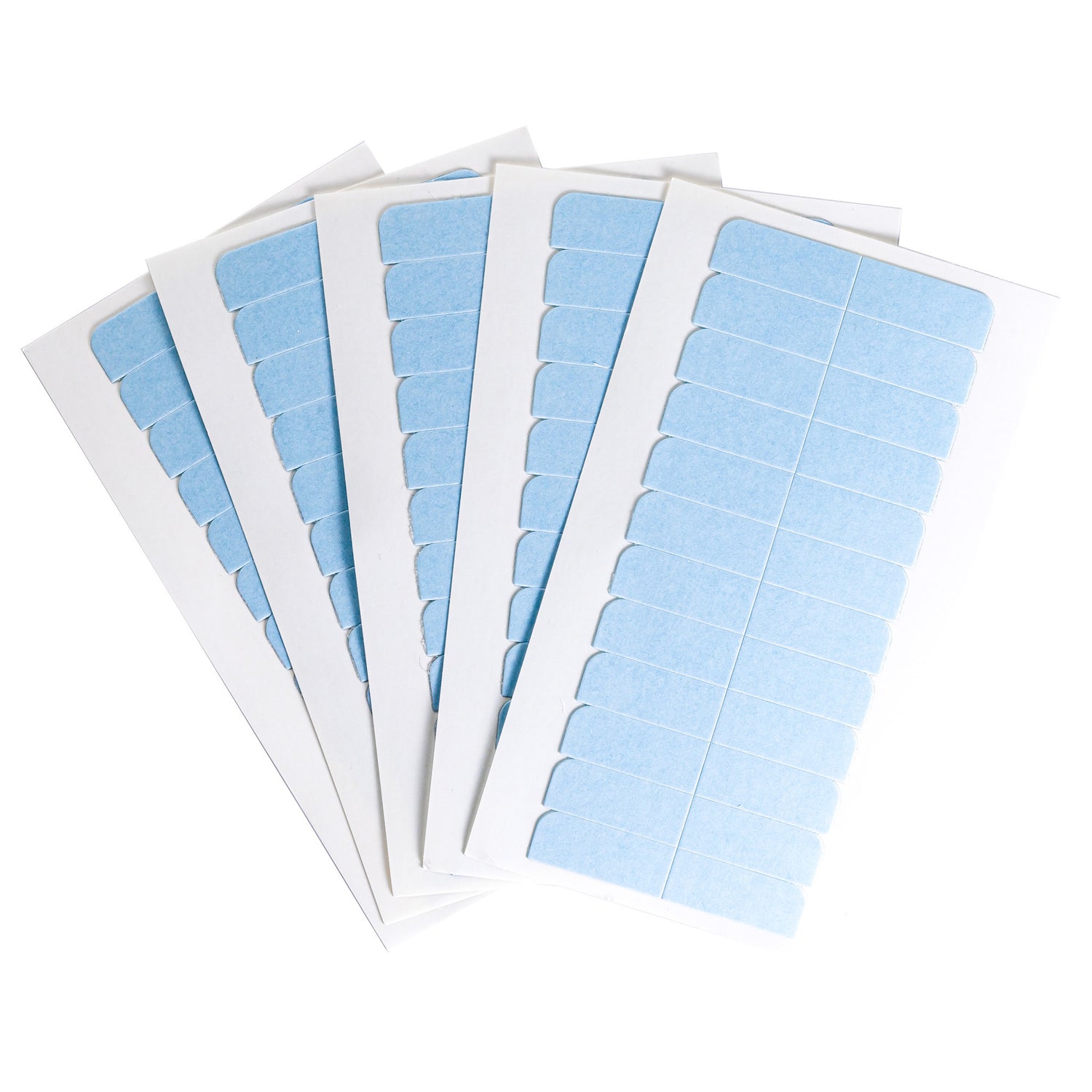 Five Sheets of Big Kizzy® Classic Blue Double Sided Hair Extension Replacement Tape Tabs