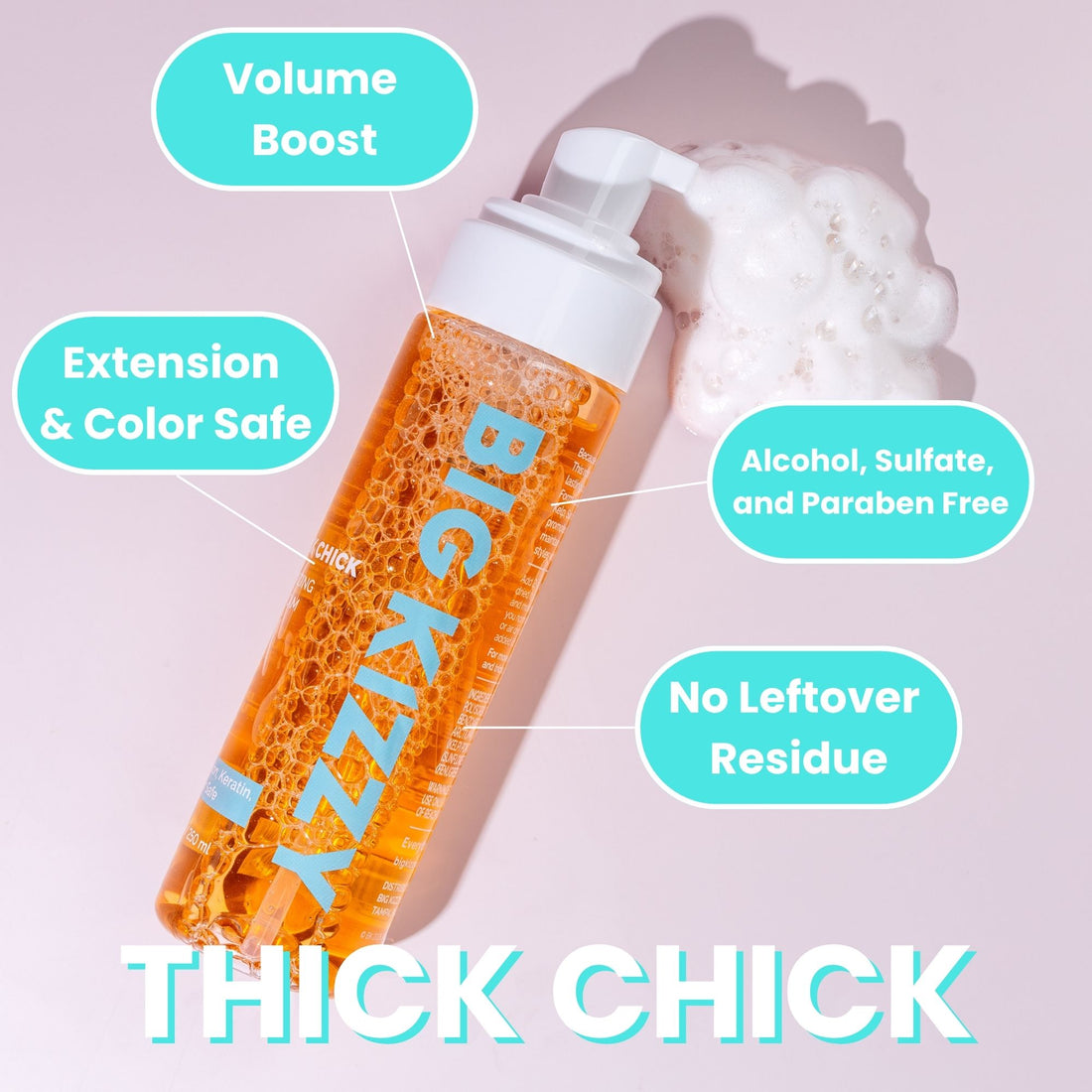 THICK CHICK VOLUMIZING HAIR FOAM
