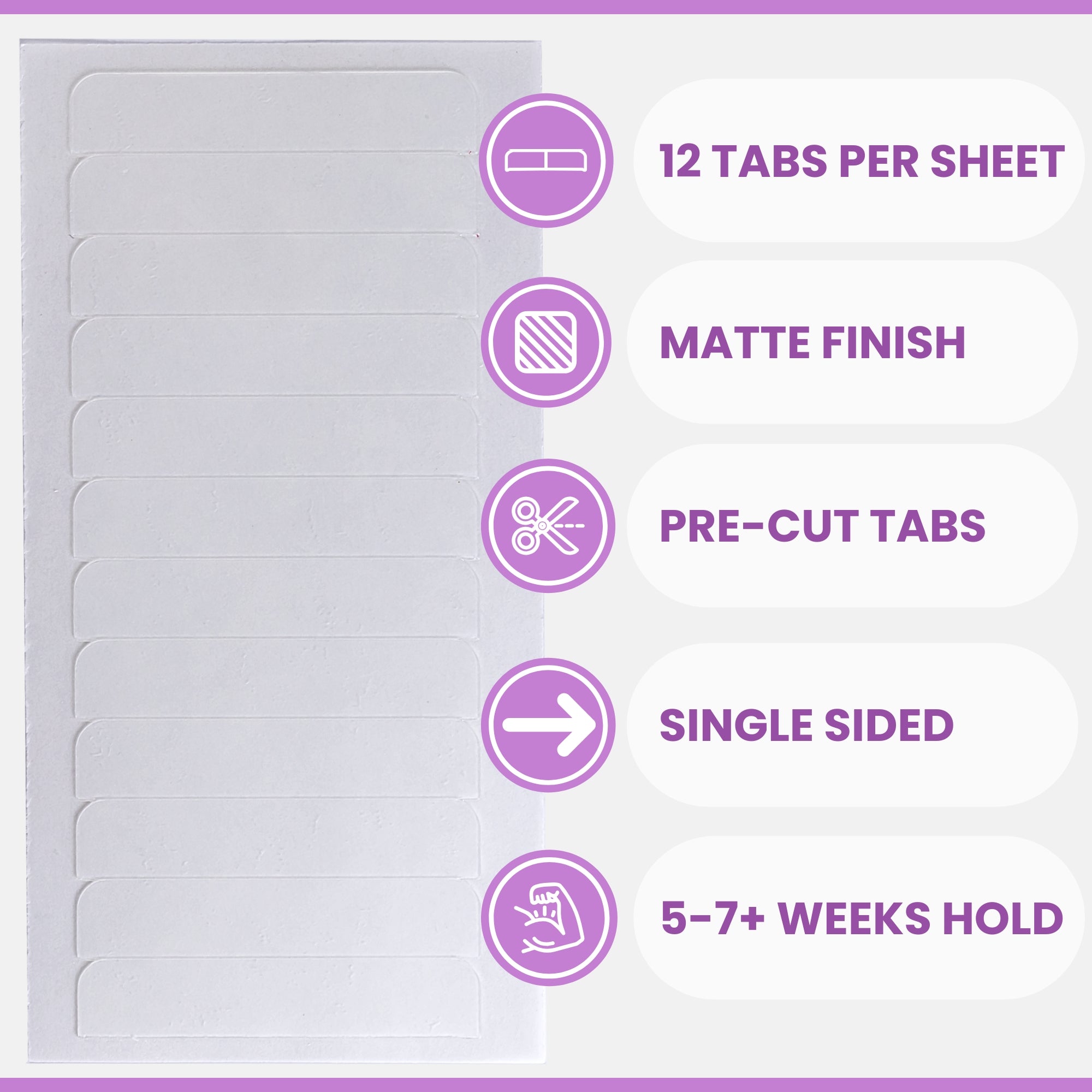 Ultra Stick™ Single Sided Hair Extension Replacement Tape Tabs