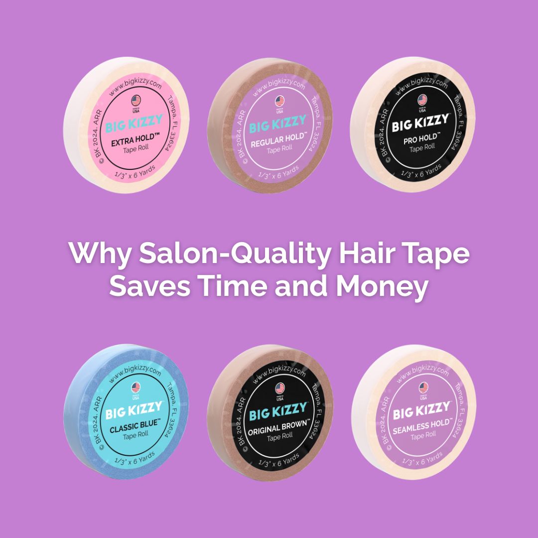Why Salon-Quality Hair Tape Saves Time and Money