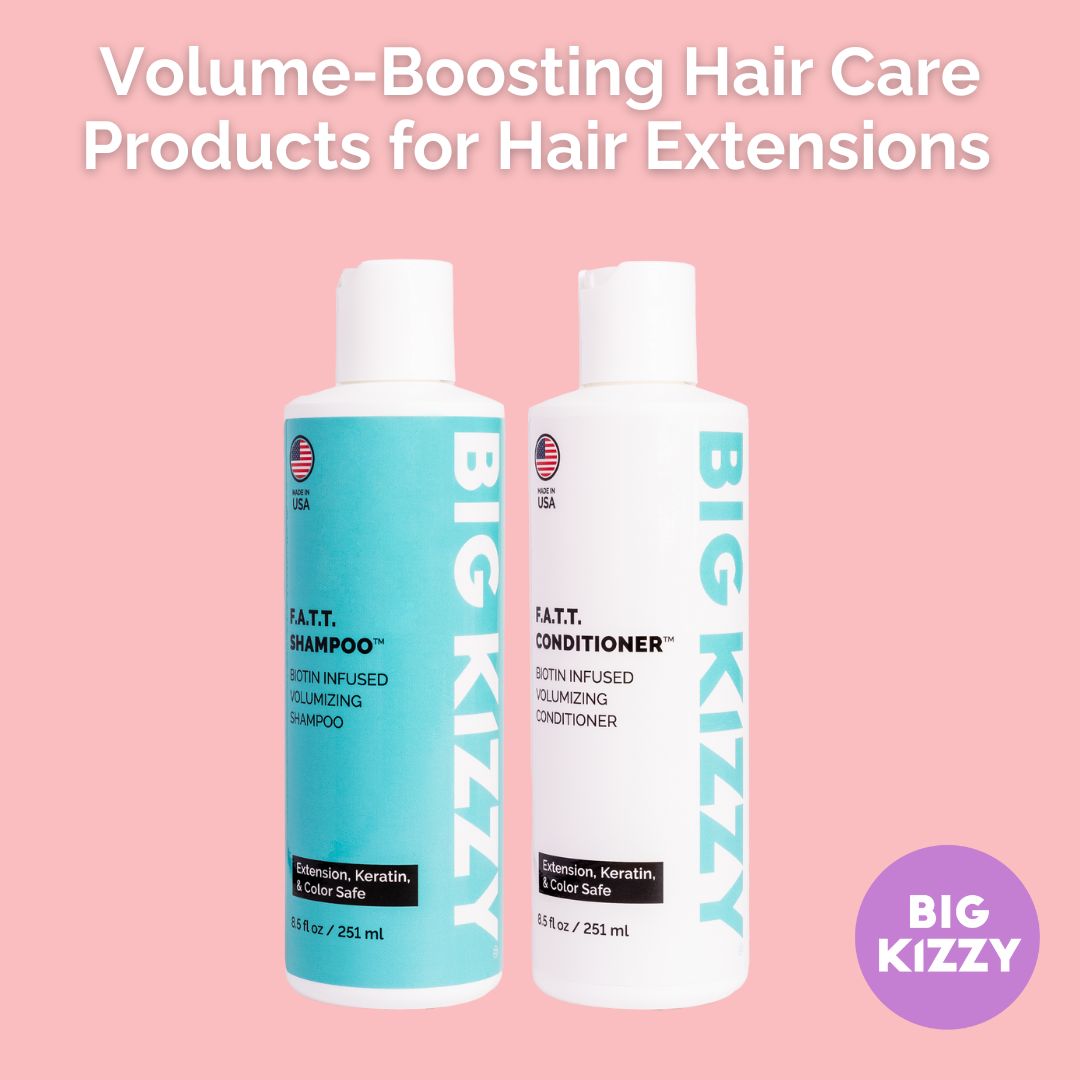 Volume-Boosting Hair Care Products for Hair Extensions