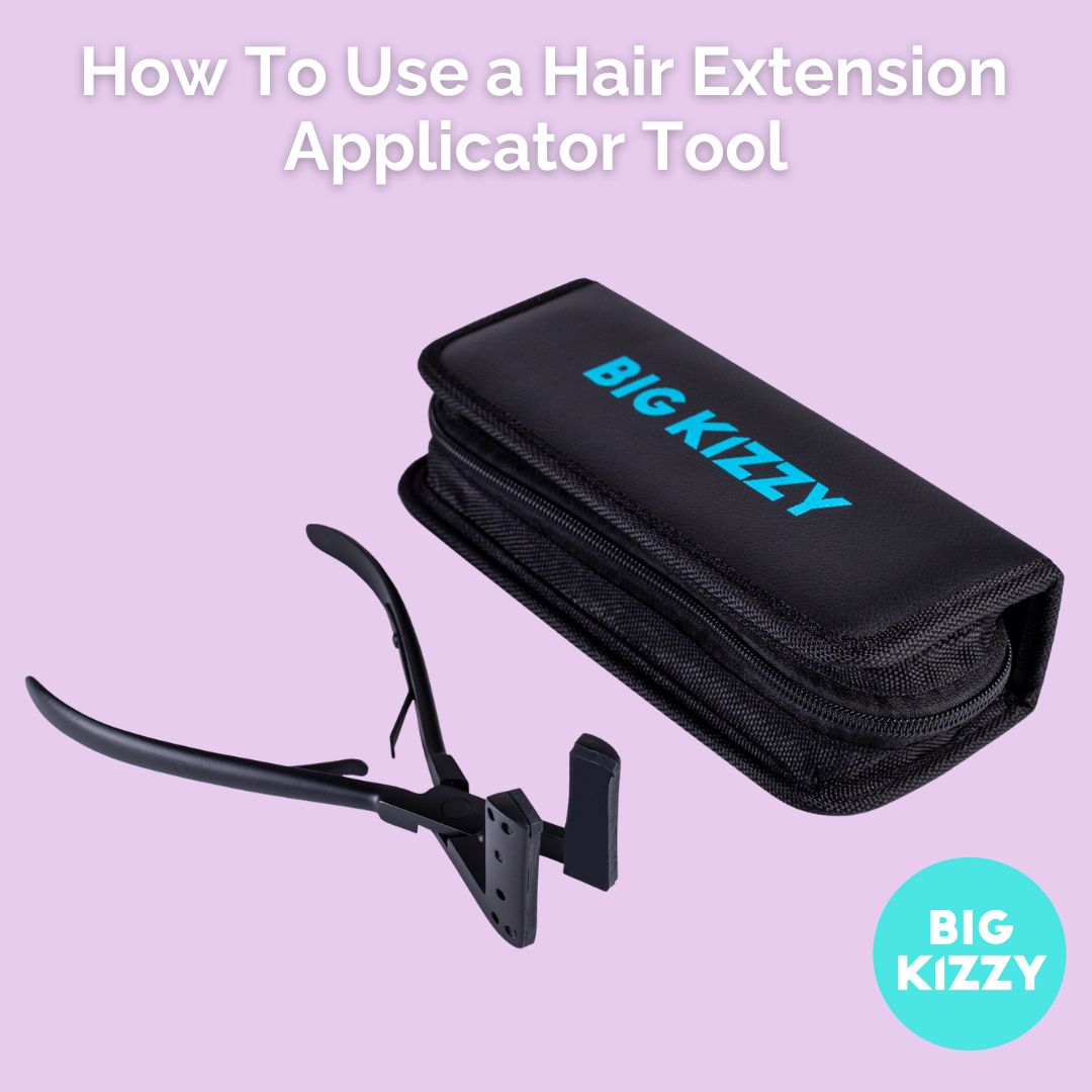 How To Use a Hair Extension Applicator Tool 
