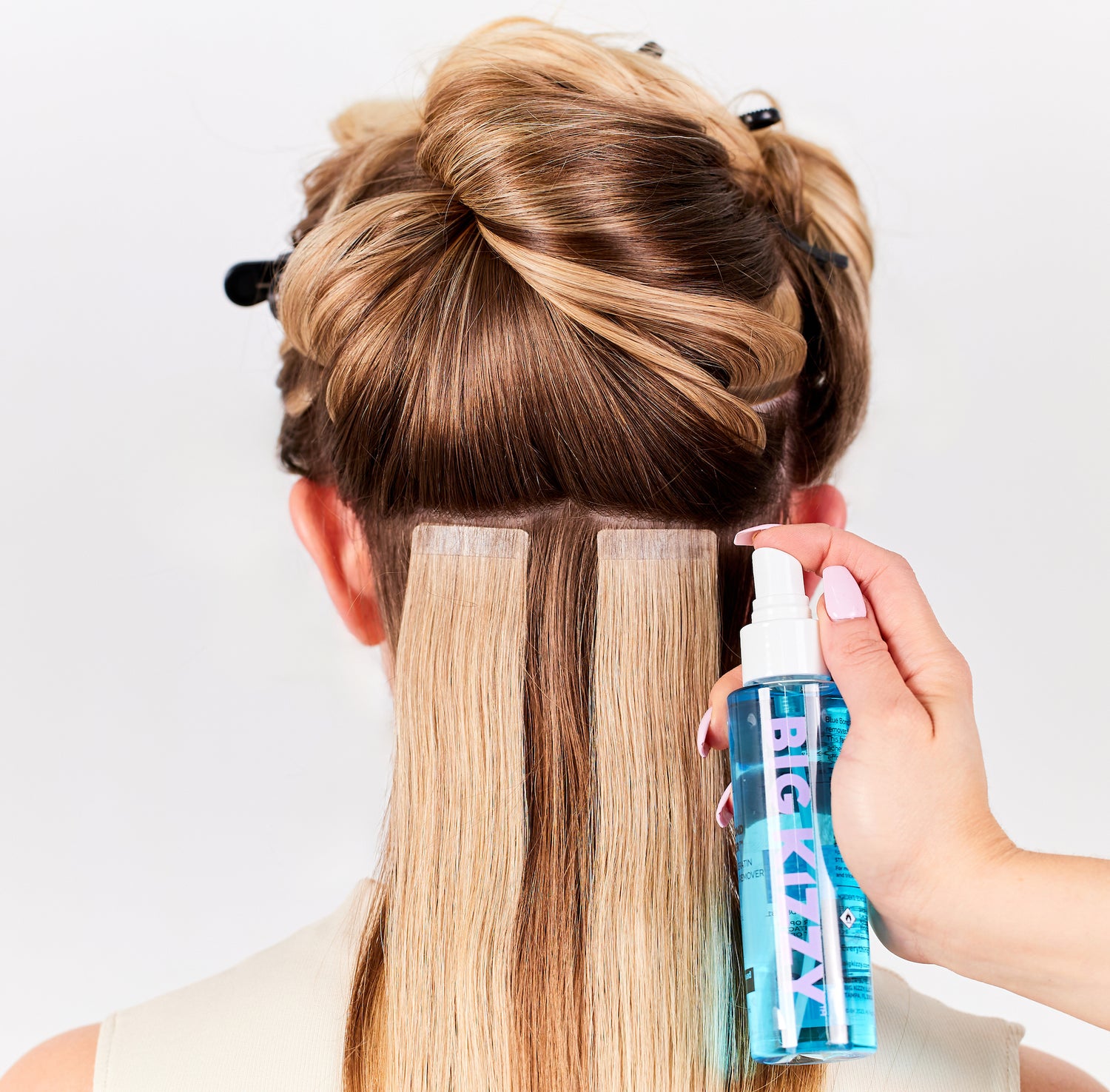 Blue Bond Remover™ Tape In &amp; Keratin Hair Extension Remover