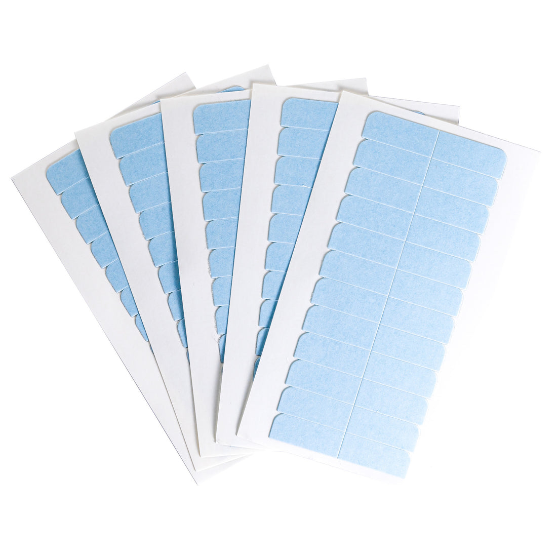 Five Sheets of Big Kizzy® Classic Blue Double Sided Hair Extension Replacement Tape Tabs