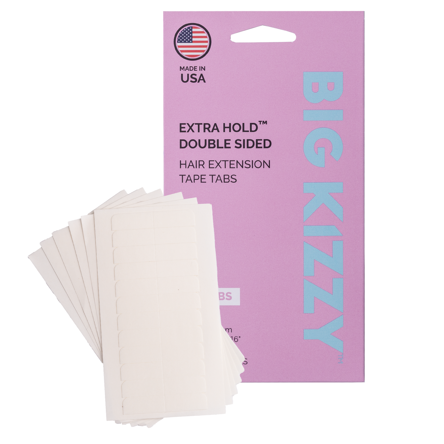  Extra Hold Double Sided Replacement Tape for Hair Extensions with Tape Tabsw