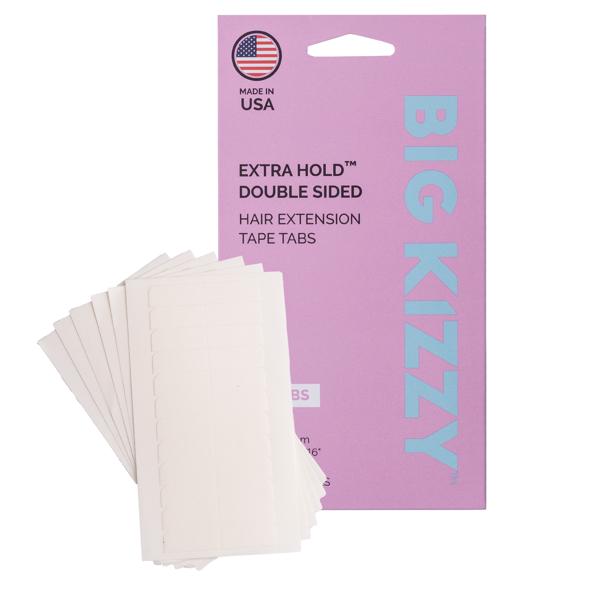  Extra Hold Double Sided Replacement Tape for Hair Extensions with Tape Tabsw