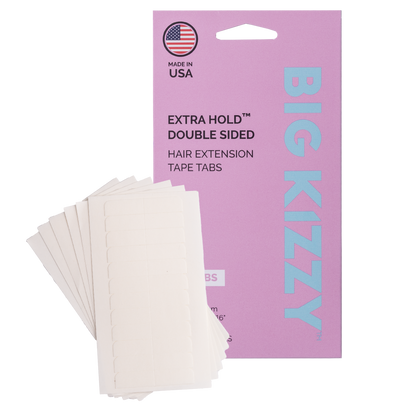  Extra Hold Double Sided Replacement Tape for Hair Extensions with Tape Tabsw