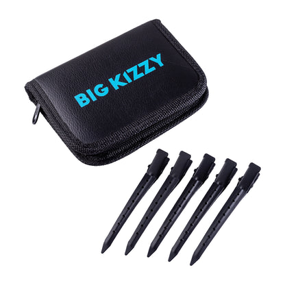 Large Duck Bill Clips For Hair Styling, Hair Extension Application, Hair Extension Removal With Pouch