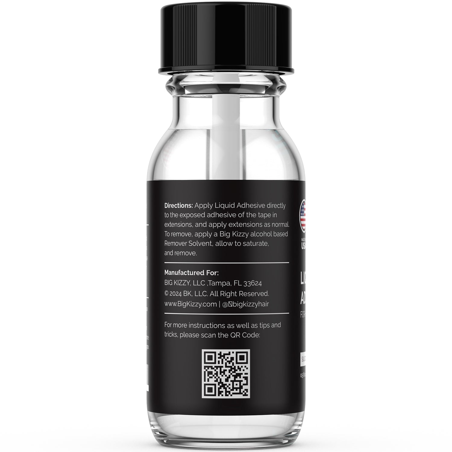 Liquid Adhesive for Hair Extensions