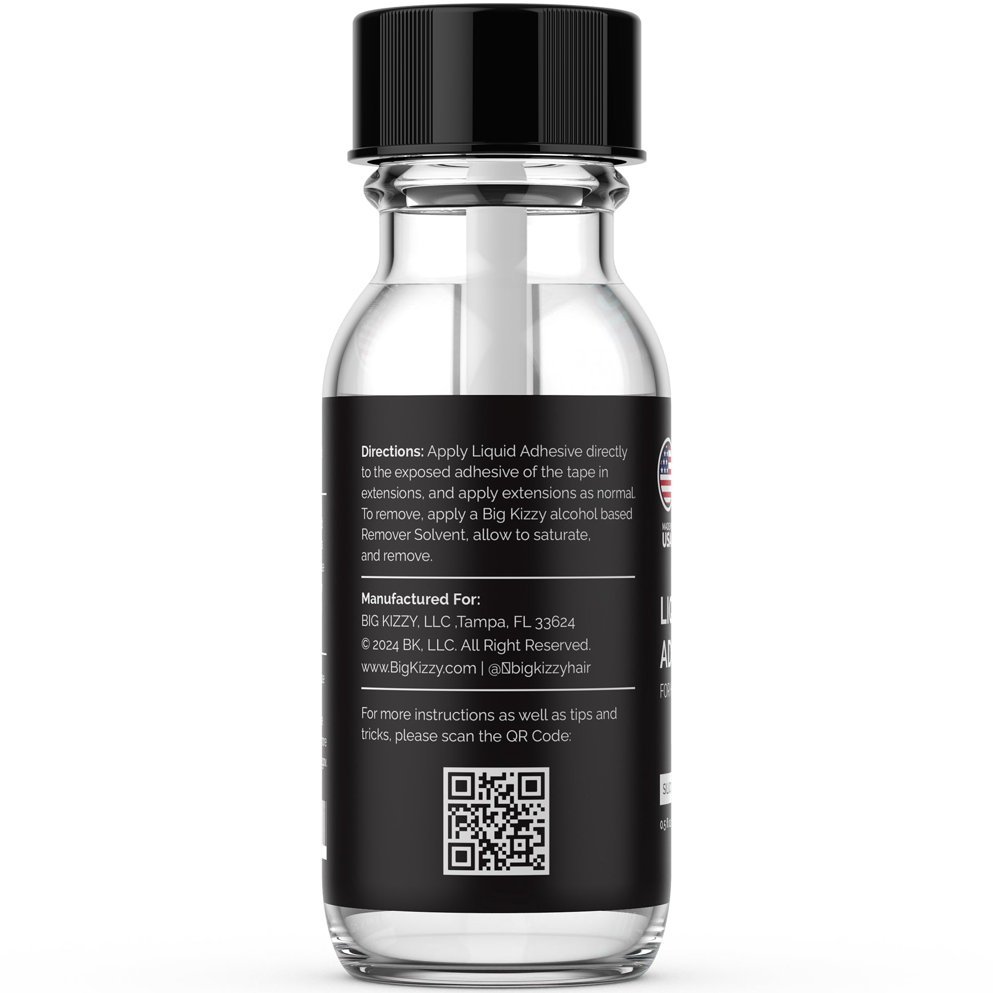 Liquid Adhesive for Hair Extensions