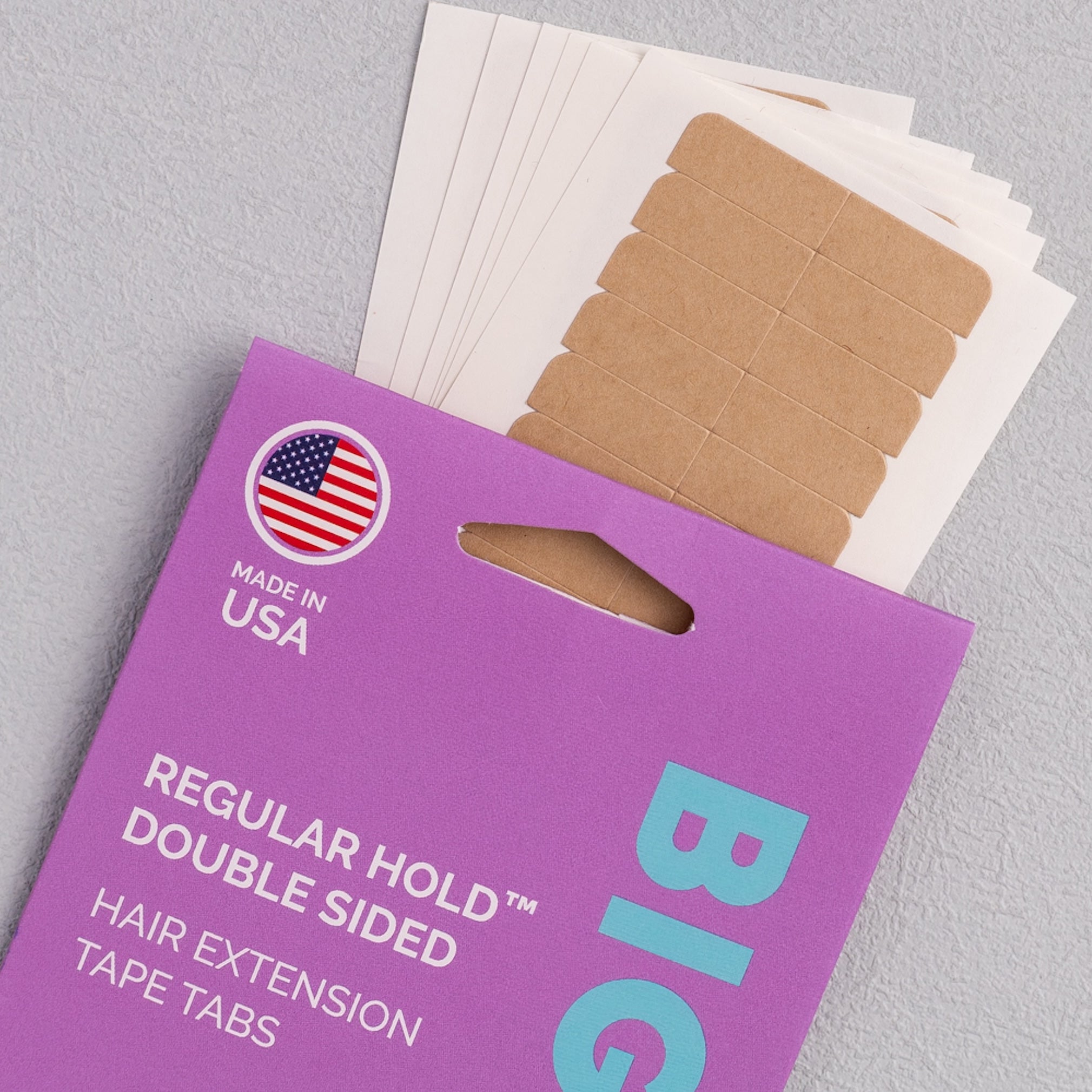Big Kizzy Regular Hold Double Sided Tape Tabs for Tape In Hair Extension Reapplication