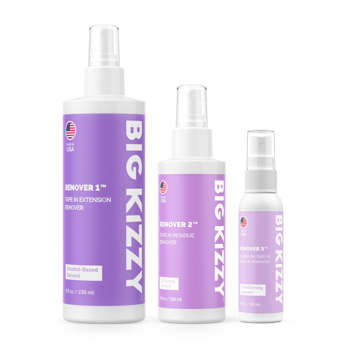 3 Step System Color Remover BIG KIZZY®- 3 Step Remover System: The Ultimate Remover Bundle