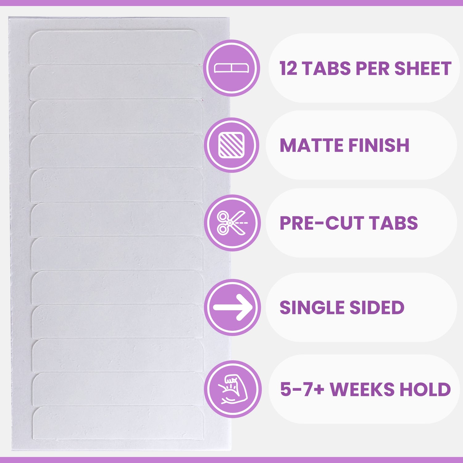 Ultra Stick™ Single Sided Hair Extension Replacement Tape Tabs