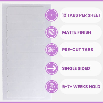 Ultra Stick™ Single Sided Hair Extension Replacement Tape Tabs