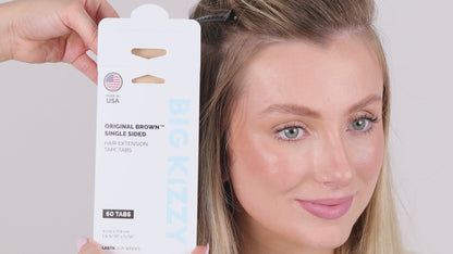 Original Brown™ Single Sided Hair Extension Replacement Tape Tabs
