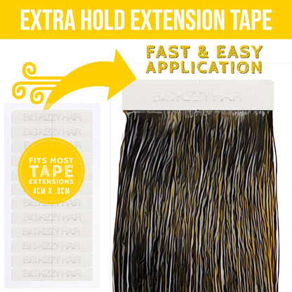 EXTRA HOLD Double Sided Hair Extension Tape Tabs