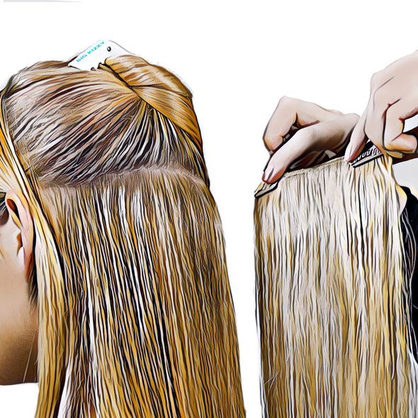 SNAP CLIPS | Convert Tape & Weft Hair Into Clip Ins - No Sewing