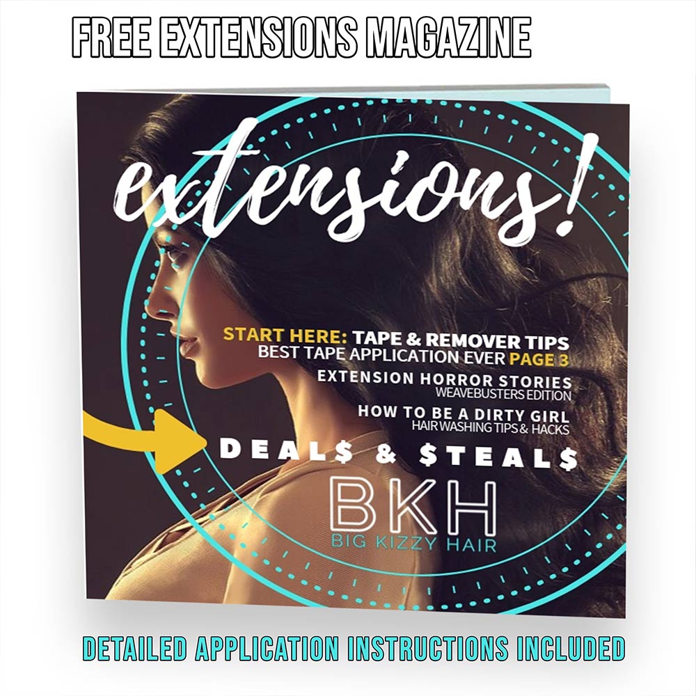 Extra Hold Single Sided Hair Extension Replacement Tape Tabs BIG KIZZY®