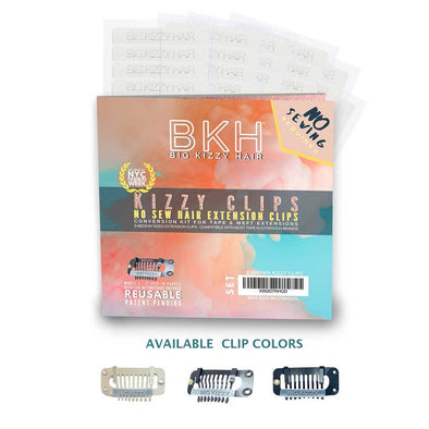 No Sew Clips for Hair Extensions