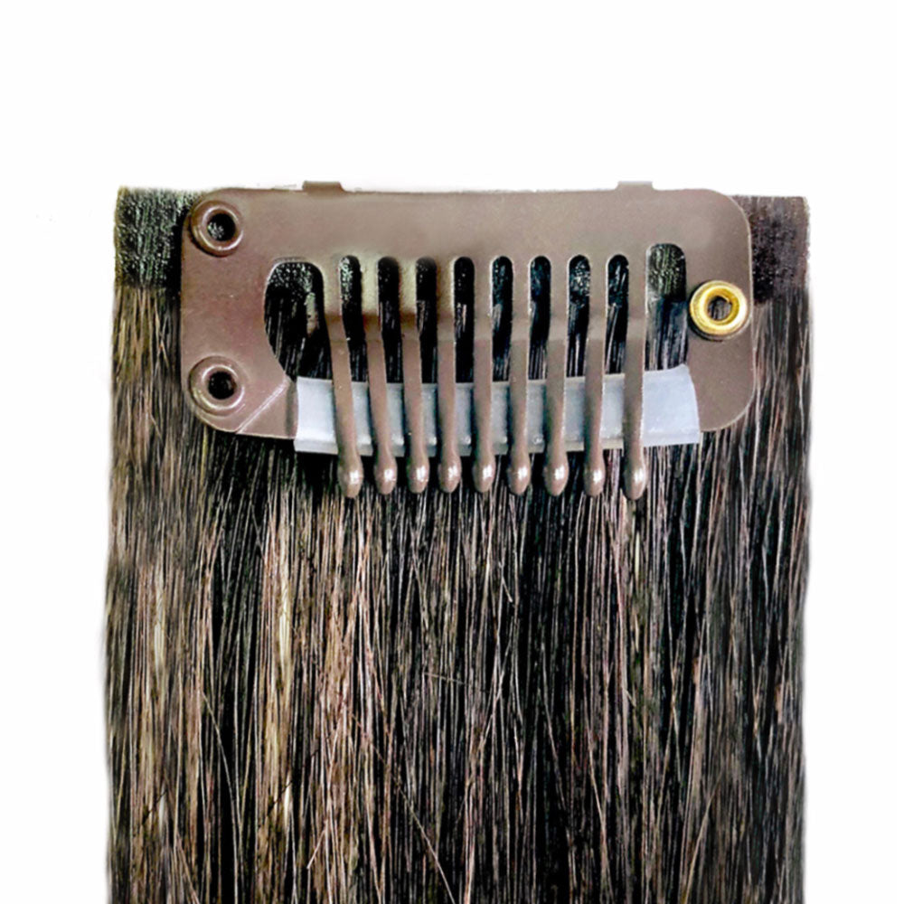 Clips for Tape-In & Weft Hair Extensions- Big Kizzy Brown