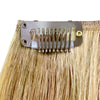 Blonde No Sew Clips for Hair Extensions - Tape & Weft Extensions