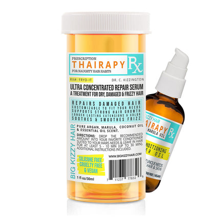 Big Kizzy Thairapy Hair Oil - Repair Treatment for Dry Damaged Hair