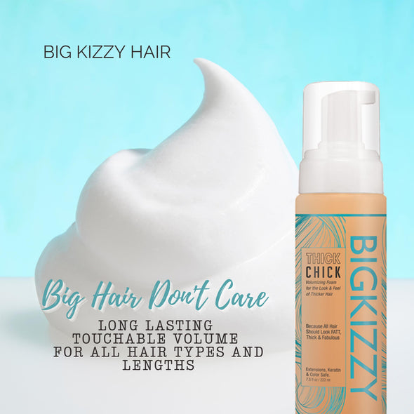 Thick Chick Volumizing Foam -  For the Look & Feel of Thicker Hair