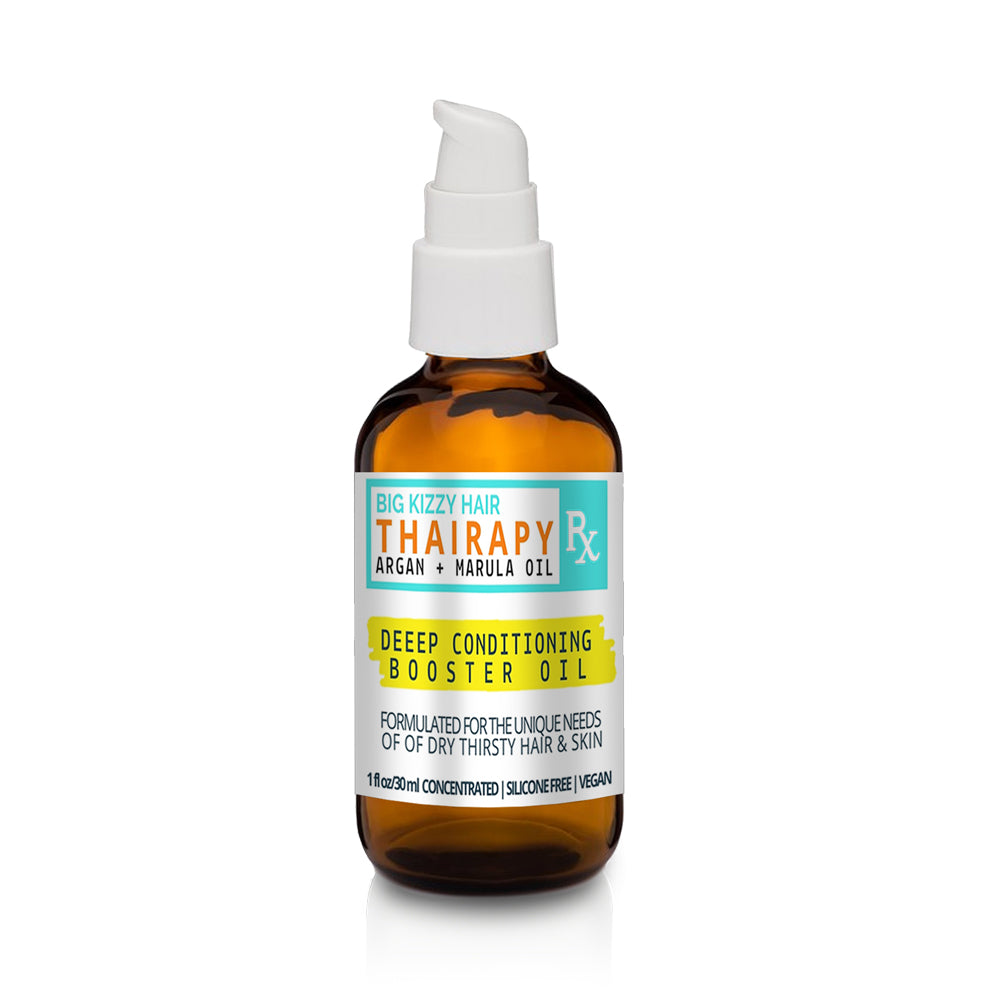 Big Kizzy Thairapy Hair Treatment Oil - Pure Argan, Marula and Coconut Oil 1oz